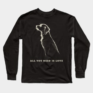 Dog: All You Need is Love Long Sleeve T-Shirt